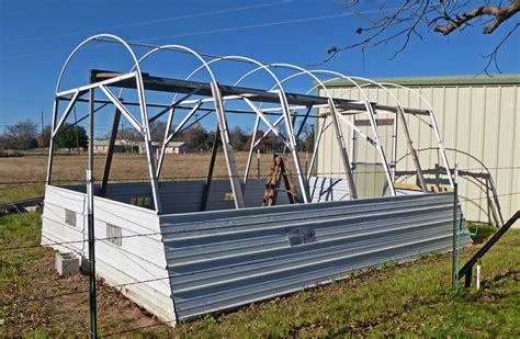 hoop house metal frame|20x40 hoop house greenhouse.